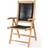 Venture Design Peter Reclining Chair, Garden Dining Chair