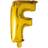 Hisab Joker Foil Ballon Letter F Gold