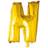 Hisab Joker Foil Ballon Letter N Gold