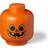 Room Copenhagen Lego Storage Head L Pumpkin