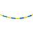 Hisab Joker Garland Yellow/Blue