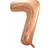 Hisab Joker Foil Ballon Number 7 Rose Gold