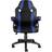 tectake Sedia da ufficio Benny nero/blu da