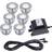 Bolthi Decklight Markbelysning 3cm 6st