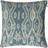 Chhatwal & Jonsson Ikat Madras Cushion Cover Blue (50x50cm)