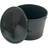 Separett Toilet Bucket with Lid Black 23L
