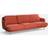 Fritz Hansen Lune Sofa 227cm 3 personers
