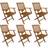 vidaXL 276357 6-pack Havestol