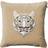 Chhatwal & Jonsson White Tiger Kuddöverdrag Beige, Orange, Vit (50x50cm)