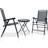 vidaXL 3054571 Caféset, 1 Bord inkl. 2 Stolar