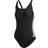 adidas Athly V3-Stripes Swimsuit - Black/White