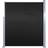 vidaXL 45460 - Black 500x160cm