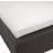 Borganäs Satin Underlakan Svart, Vit (260x180cm)