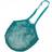 Boweevil Granny's Net Bag With Long Handles - Petroleum Green