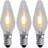 Star Trading Spare Bulb Universal LED Lamp 0.5W E10 3 Pack