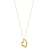 Georg Jensen Hearts Necklace - Gold