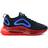 NIKE Air Max 720 M - Black/Hyper Royal/Challenge Red/University Gold