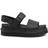 Dr. Martens Voss Women's Leather Strap Sandals - Black