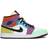 Nike Air Jordan 1 Mid SE W - White/Black/Lightbulb/Team Orange