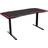 Nitro Concepts D16M Carbon Gaming Desk - Black/Red, 1600x825x800mm