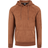 Urban Classics Imitation Suede Hoodie - Toffee