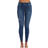 Spanx Distressed Ankle Skinny Jeans - Medium Wash