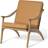 Warm Nordic Lean Back Leather Loungestol 78cm