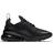 Nike Air Max 270 BG Triple Black Kid's New