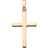 Scrouples Cross Pendant - Gold