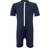 Petit Crabe Noe Sunsuit S/S - Crab Blue (12-BL-CR)