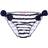 Petit Crabe Gia Wavy Bikini Pants - White/Blue (28-WH-BL)