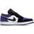 NIKE Air Jordan 1 Low M - White/Black/Court Purple