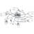 Eglo Pitale Ceiling Flush Light ∅ 63cm