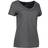 ID Core V-neck Tee Ladies - Charcoal Melange