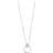 Pilgrim Fire Necklace - Silver/Transparent