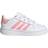 Adidas Infant Team Court - Cloud White/Glow Pink/Core Black