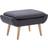 vidaXL 246989 Fotpall 42cm