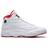 NIKE Air Jordan 13 Retro M - White/Metallic Silver/University Red