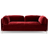 Dux Alicia Fabric Soffa 214cm 3-sits