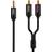 Sinox 2RCA-3.5mm 0.8m