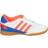 Adidas Junior Super Sala IN - Cloud White/Signal Coral/Glow Blue