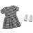 Addo Play Bfriends Breton Stripe Dress