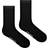 Frank Dandy Bamboo Solid Crew Socks - Black