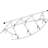 Noa Outlaying frame 8 meter 3 stanchion base (10403)