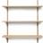 ferm LIVING Sector Triple Wide Vägghylla 87cm
