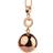 Babynord Bola Heart Pendant - Rose Gold