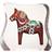 Målerås Dala Horse Prydnadsfigur 15cm