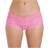 Camille Vibrant Floral Lace Boxer Short 2-pack - Pink