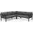 Brafab Weldon Loungeset, Bord inkl. 3 Soffor