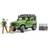 Bruder Land Rover Defender Station Wagon with Forester & Dog 02587